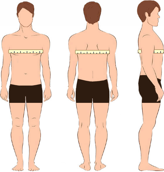 How to Measure Chest Size in 7 Steps  Chest Measurement for Men - Nimble  Made