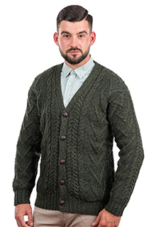 Merino Cardigan with Patch Pockets