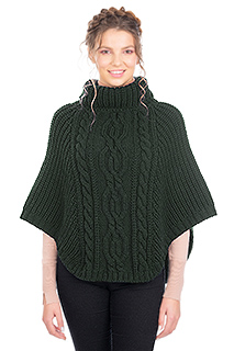 Cable Stitch Poncho