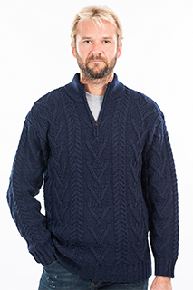 Merino Half Zipper Pullover