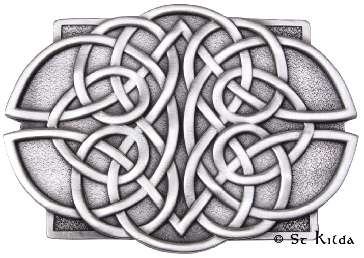 Celtic Lace Belt Buckle