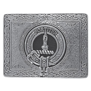 Scottish Cap Badge Belt Buckle - Rectangle