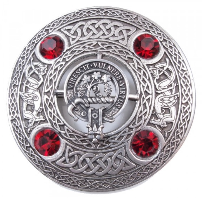 Scottish Clan Crest Brooch