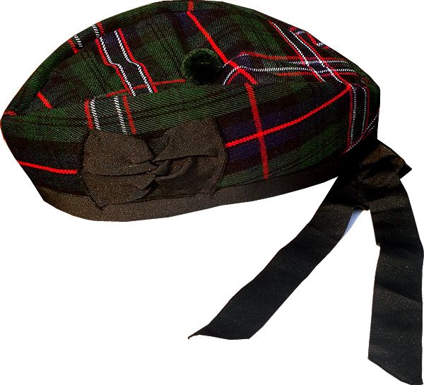 Tartan Glengarry Hat| Classic Scottish Headwear