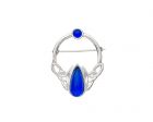 Teardrop Jewel Brooch