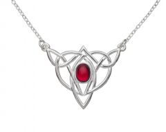 Celtic Knot Jewel Necklace