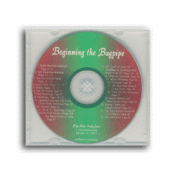 Sandy Jones "Beginning the Bagpipe" CD Only