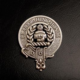 Glenfinnan Lochaber Scotland Crest Small Pin Badge 