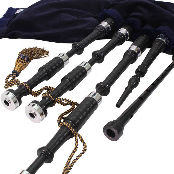 McCallum P1 Poly Bagpipes Aluminum Mounts