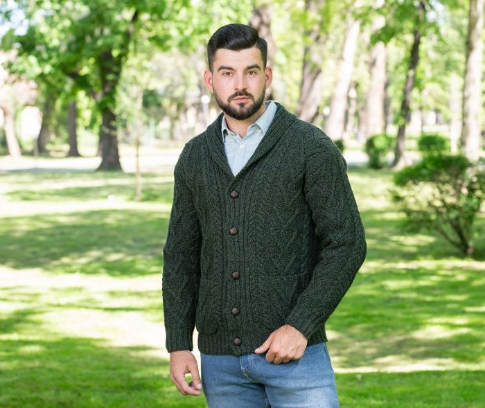 Collars and Co Marino Wool Cardigan