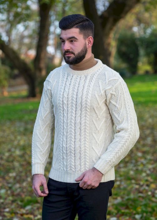 Merino Braid Cable Pullover | Atlanta Kilts