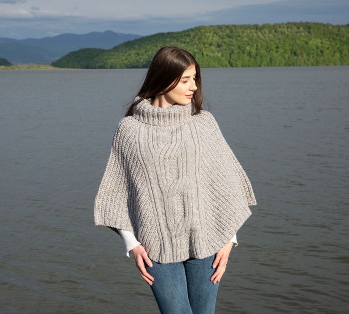 ポンチョ・ケープ The Row Poncho Cedar In Cotone Seta The Row - Cedar oversized cotton and silk-blend poplin