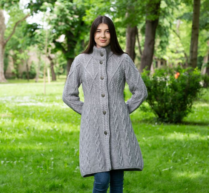 Aran coat deals