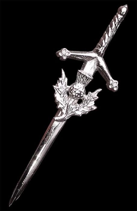 Thistle Kilt Pin