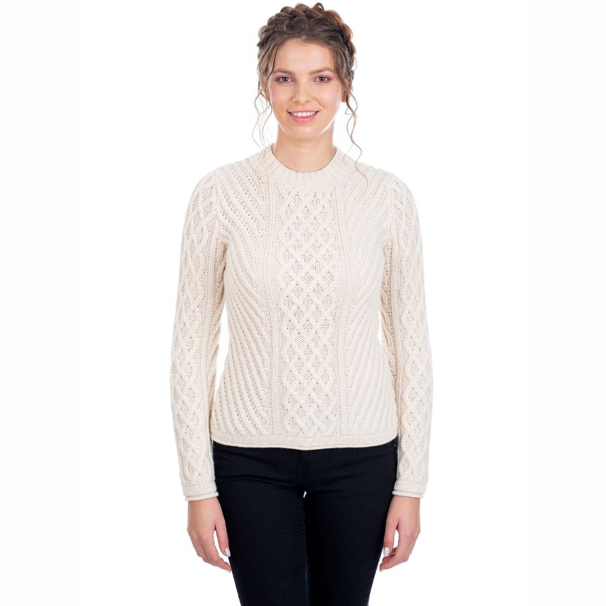 Womens white hotsell tunic sweater