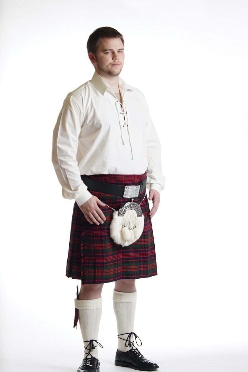 Men's Scottish Kilt Dress Antique Sporran Rampant Lion Cantle & Tassels Caps . 