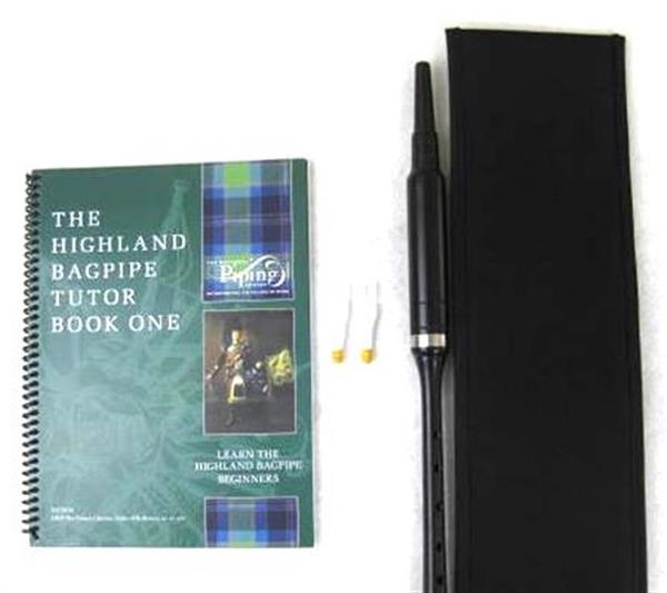 Bagpipe Practice Chanter Kit with Green Book